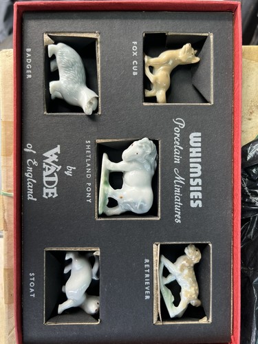 Wade whimsies set 1955 - whimsies,