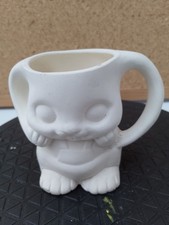 UNPAINTED CERAMIC BISQUE -