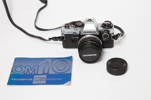 Olympus om10 35mm slr film - om10,