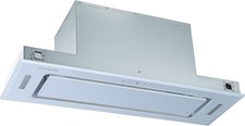Cookology 90cm Built-in Glass Integrated Canopy Cooker Hood - BUGL900WH