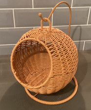 Fantastic Wicker Handing Cat/