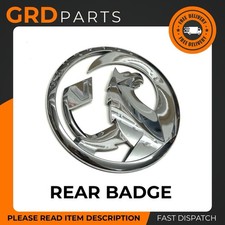 GENUINE VAUXHALL CORSA D FACELIFT 2011-2014 GRIFFIN BADGE LOGO FOR TAILGATE BOOT