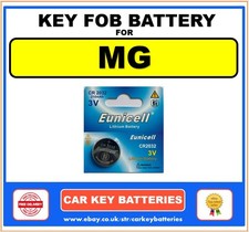 Key Fob Battery MG MGF & MGTF
