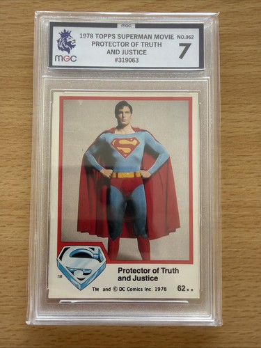 Superman the movie - superman, topps