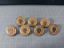 7 x Vintage P. Cardin Paris Pierre Cardin Horse Head Buttons