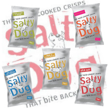 SALTY DOG CRISPS | MIXED CASE 24x40g | 7 FLAVOURS SEE DESCRIPTION FOR FLAVOURS