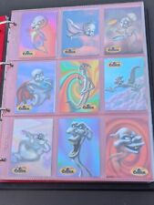 Fleer 1995 Casper Ghost 12 Trading Card Chase Set Spectre Blast Chromium