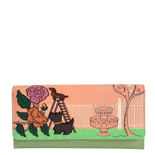Radley purse peach leather - purse,