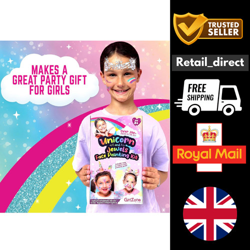 Unicorn face painting kit for - face,