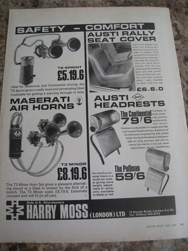 Safety comfort austi rally - safety,