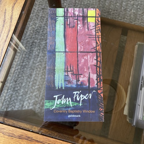 John piper vintage brochure - john,