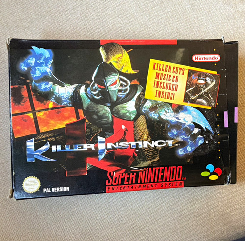 Nintendo killer instinct snes - instinct,