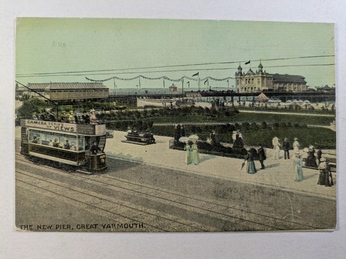 Postcard 1914 great yarmouth - 1914,