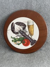 Vintage Wooden Lobster Beer