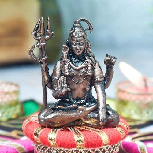 Handmade copper hindu god lord - handmade,
