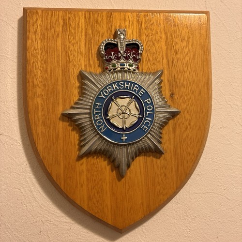 North yorkshire police badge - police,