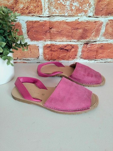Women next bright pink suede - pink,