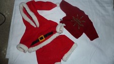 Bear Factory Christmas Santa top, bottoms and a jumper
