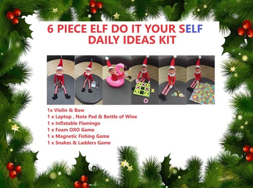 Elf christmas props - x,