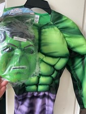 Incredible Hulk Fancy Dress Costume 7-8 years