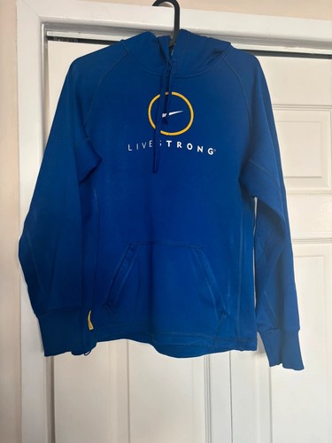 Live strong thermal nike hoody - live,
