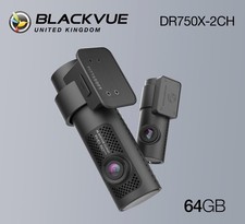BlackVue Dash Cam DR750X-2CH PLUS Front and Rear Wi-Fi GPS (64GB) - NEW