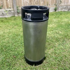 Cornelius Keg 19L, for brewers, excellent condition, silver aluminium