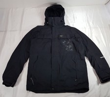O'NEILL GORE-TEX SIZE L MENS BLACK WATERPROOF SKI SNOWBOARDING JACKET COAT HOOD