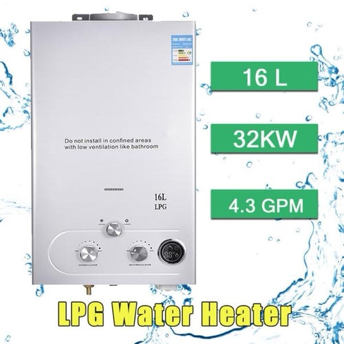 16l propane gas hot water - 16l,