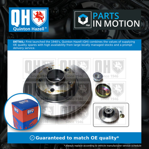 Brake discs solid fits - 2x,