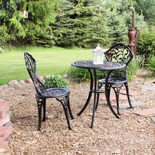 Cast Aluminum 3-Piece Patio