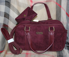 Coveri Collection Handbag Wine
