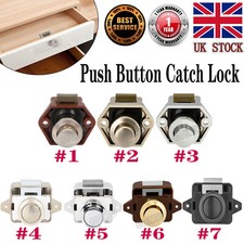 Push Button Catch Lock Door