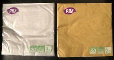 PK OF 20  PAPER SERVIETTES /