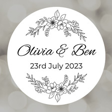 Personalised wedding flower - personalised,