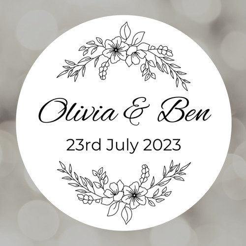 Personalised wedding flower - personalised,
