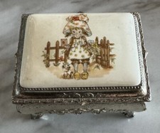 Vtg Holly Hobbie Footed