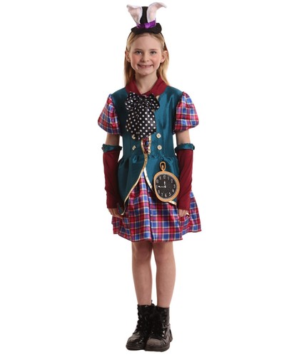 Girls mad hatter halloween - girls,