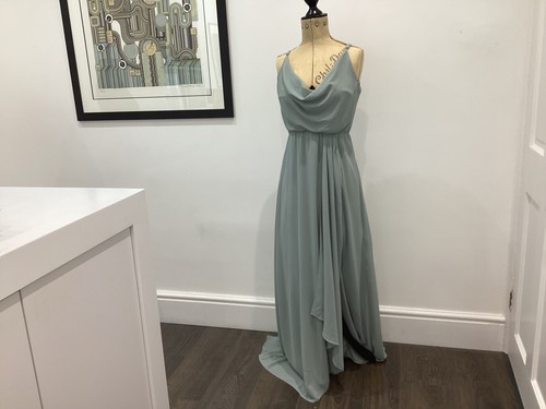 Tfnc london teal maxi dress - london,