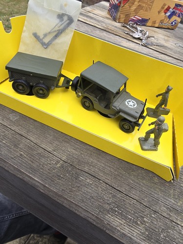 Solido military jeep trailer - military,