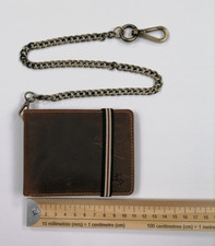 Biker leather wallet - biker,