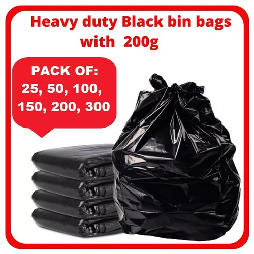 Extra strong heavy duty - extra, black