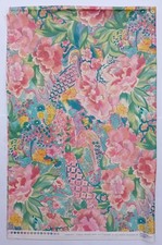 Anne and Robert Swaffer Sorrento Floral Fabric Remnant Furnishing 90cm x 136cm