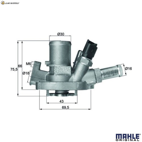 Thermostat coolant 151 80 - coolant,