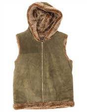 Lazzari Womens Suede Sherpa