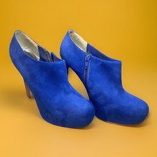 Royal blue suede tote high - royal,