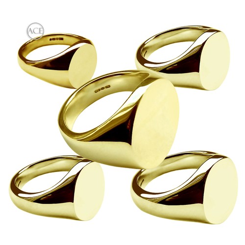 18ct solid yellow - yellow, gold