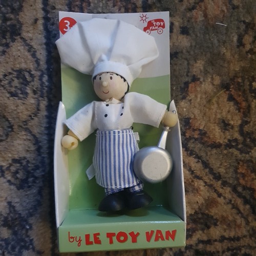 Toy van wooden - van,