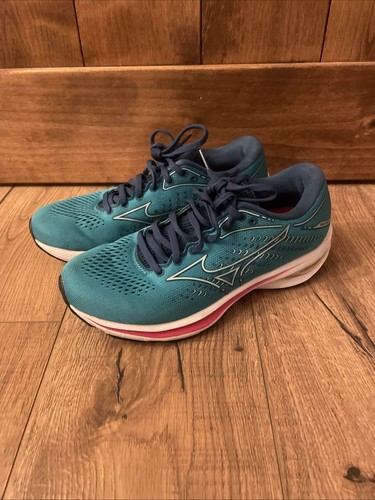 Mizuno wave rider - wave, teal