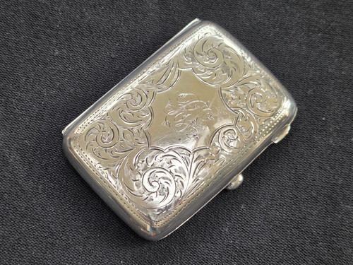 Antique cigarette case - cigarette,